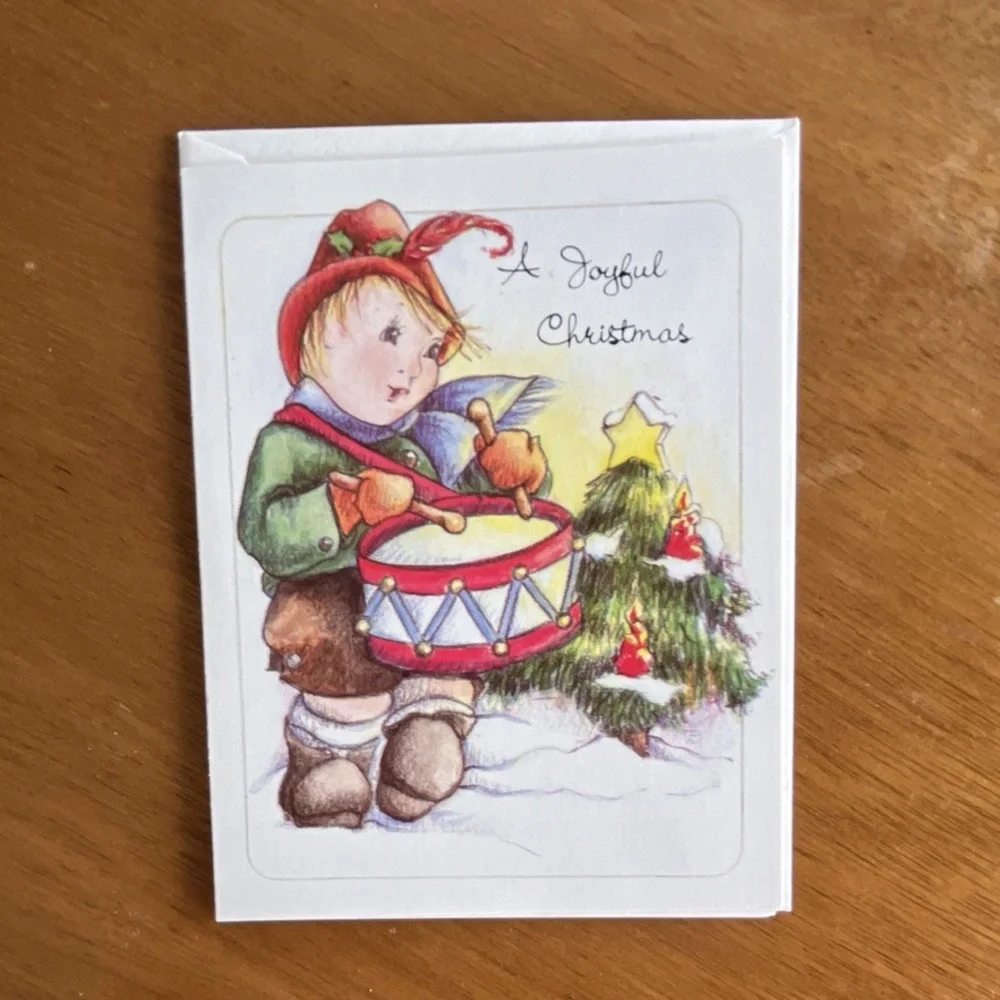 Children's Mission Fund Vintage Christmas‎ Greeting Cards Lot Assorted Designs